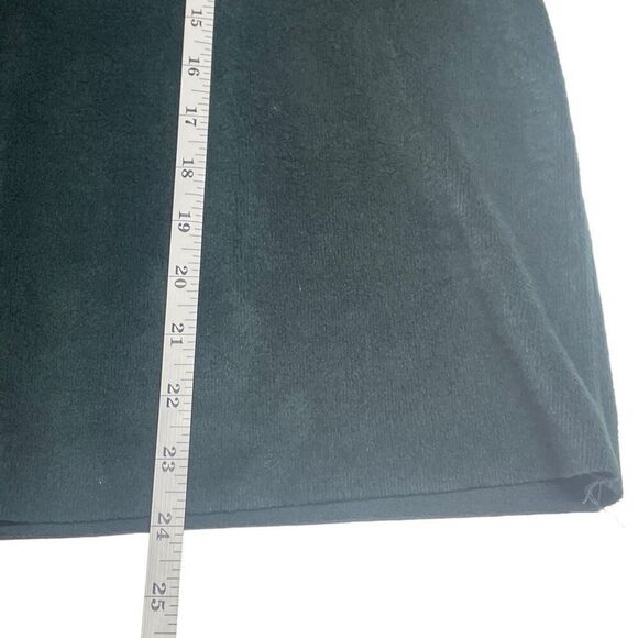 Zara Trafaluc Hunter Green Fuzzy Bell Sleeve Sweater N0378 - Picture 5 of 6